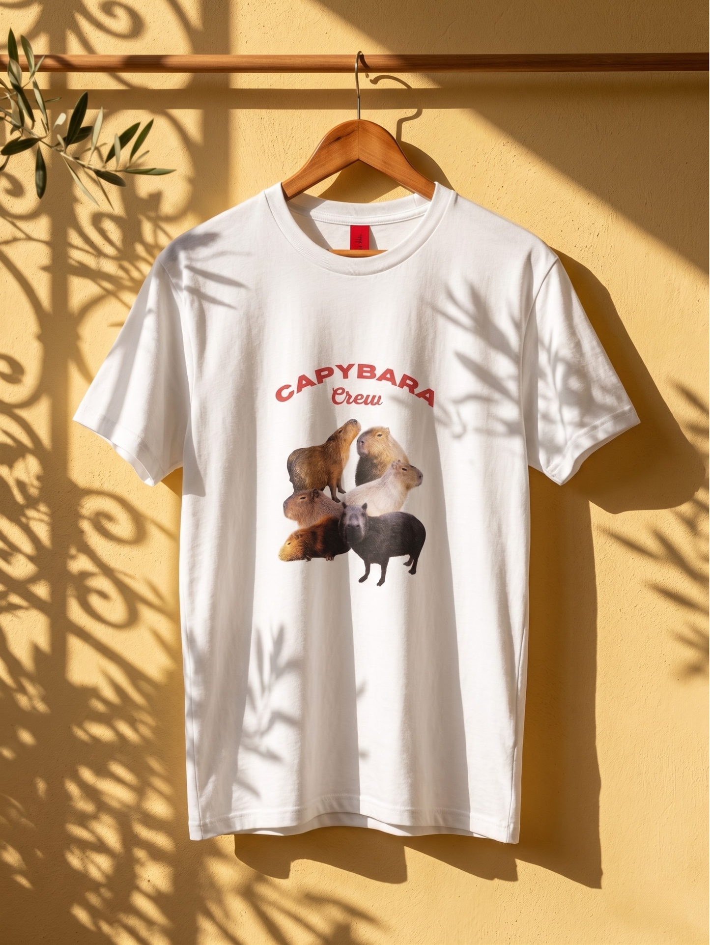 Capybara Collage Graphic T-Shirt
